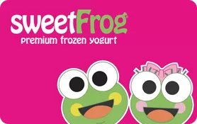 $5 SweetFrog® Frozen Yogurt Gift Card