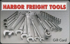$10 Harbor Freight Tools Gift Card - shipped