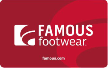 $25 Famous Footwear Gift Card - Emailed