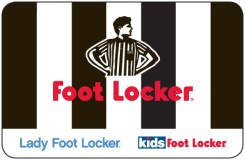 $10 Foot Locker Gift Card - Emailed