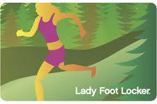 $25 Lady Foot Locker Gift Card - Emailed