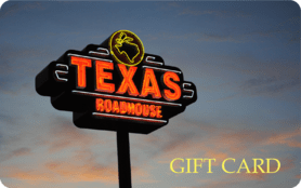 5 Texas Roadhouse Gift Card