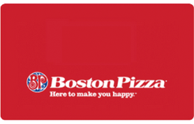 10 Cad Boston Pizza Gift Card