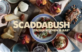 10 CAD Scaddabush Italian Kitchen & Bar® Gift Card