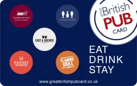 5 GBP The Great British Pub Gift Card