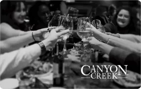 10 CAD Canyon Creek® Gift Card