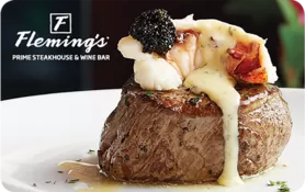 $5 Fleming's Prime Steakhouse & Wine Bar Gift Card