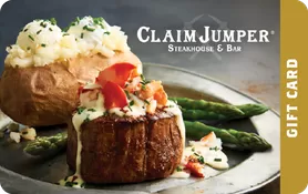 $20 Claim Jumper Restaurant & Saloon® Gift Card