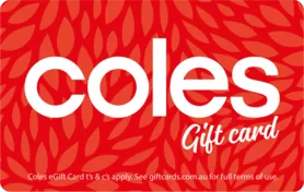 $100 AUD Coles Gift Card