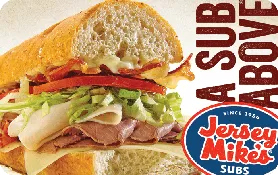 $10 Jersey Mike s Gift Card