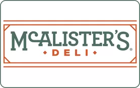 $5 McAlister’s Gift Card