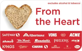 $5 Albertsons [Heart] Gift Card